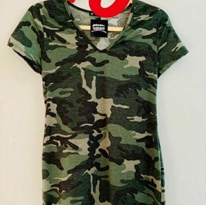 NWOT Camo Print Tunic dress